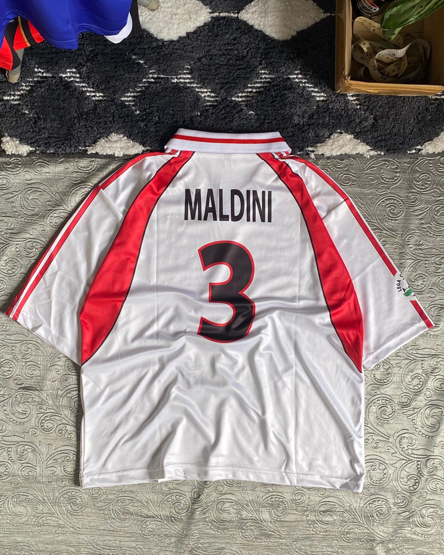 AC Milan Maldini 2000/2001 Away Jersey