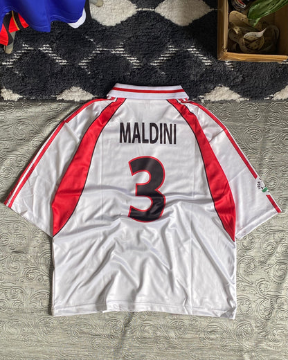AC Milan Maldini 2000/2001 Away Jersey