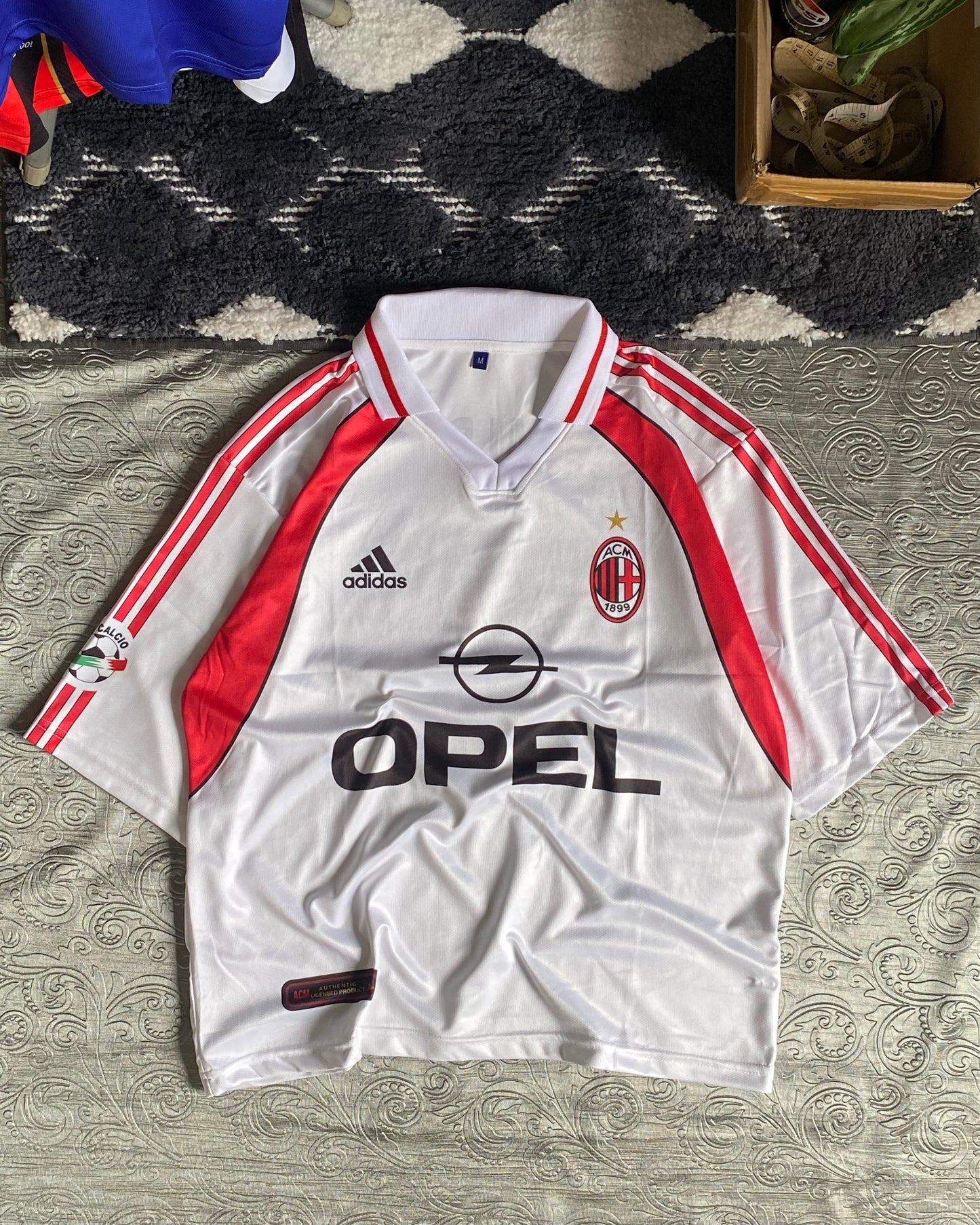 AC Milan Maldini 2000/2001 Away Jersey
