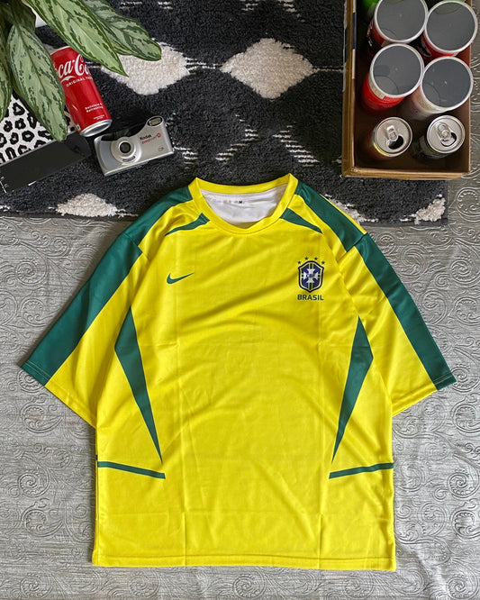 Nike Brazil Ronaldo 2002 World Cup Jersey